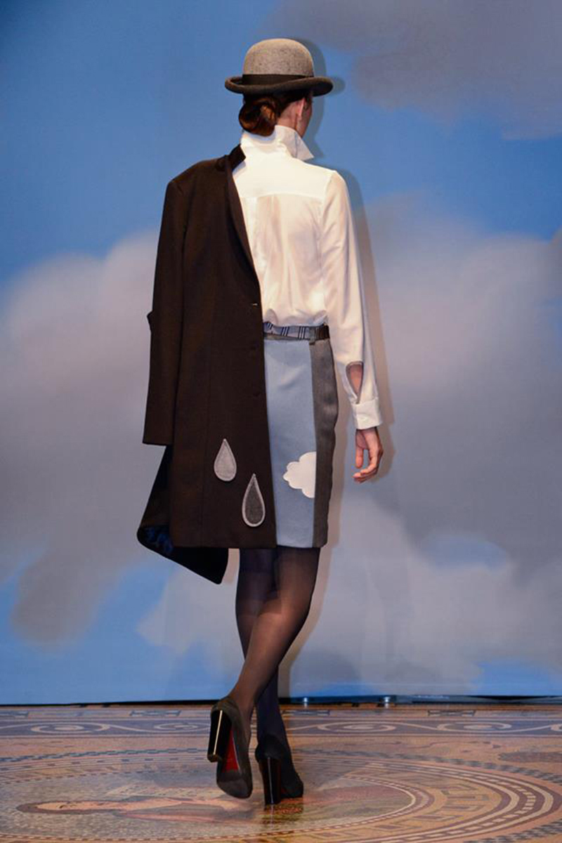 “Gocce dalle nuvole di Magritte” fw 2013